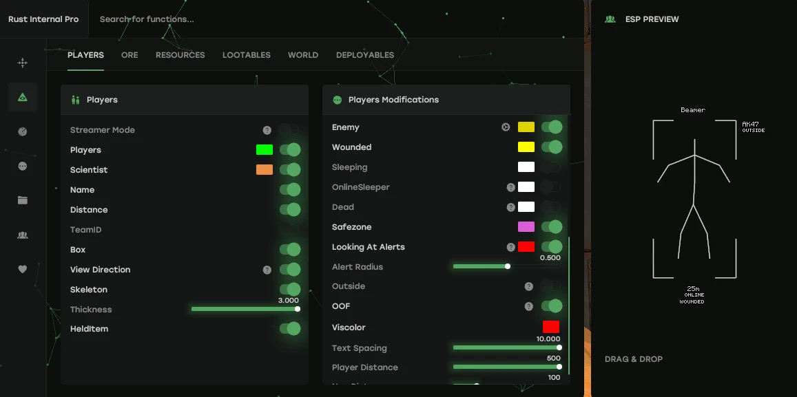 MatrixCheats Rust Internal image 5