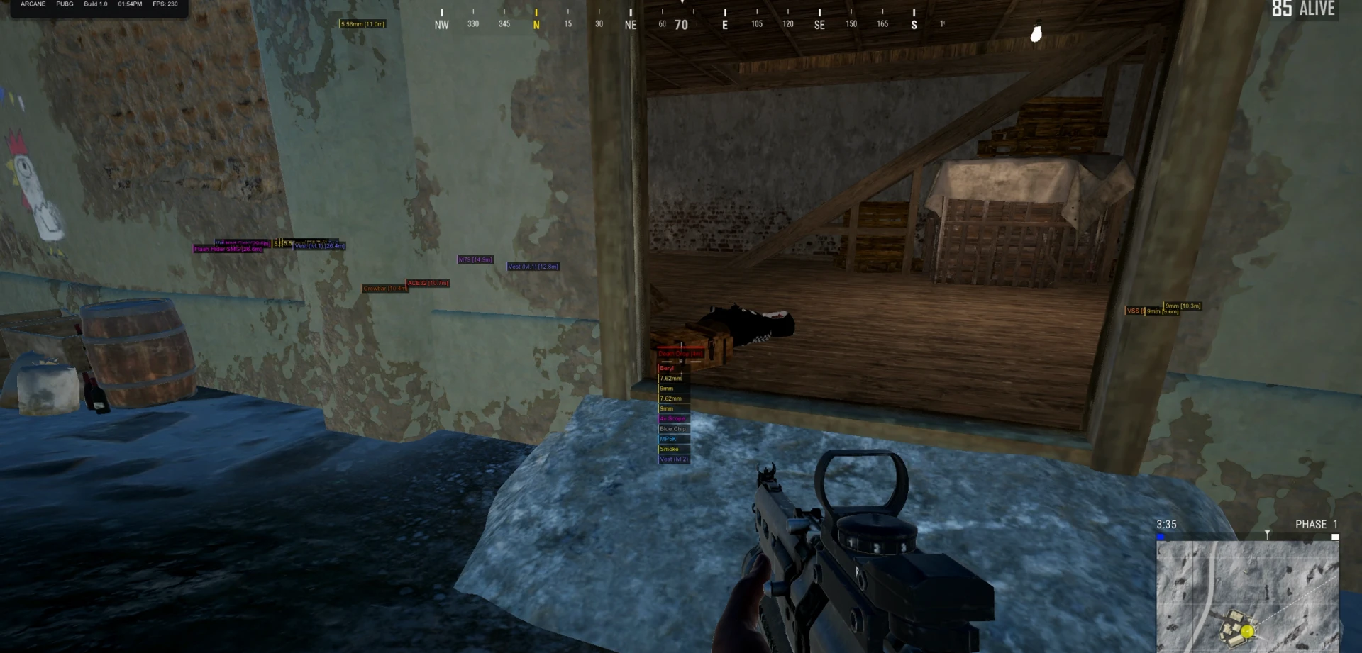 Arcane PUBG ESP + No Recoil Cheat image 3
