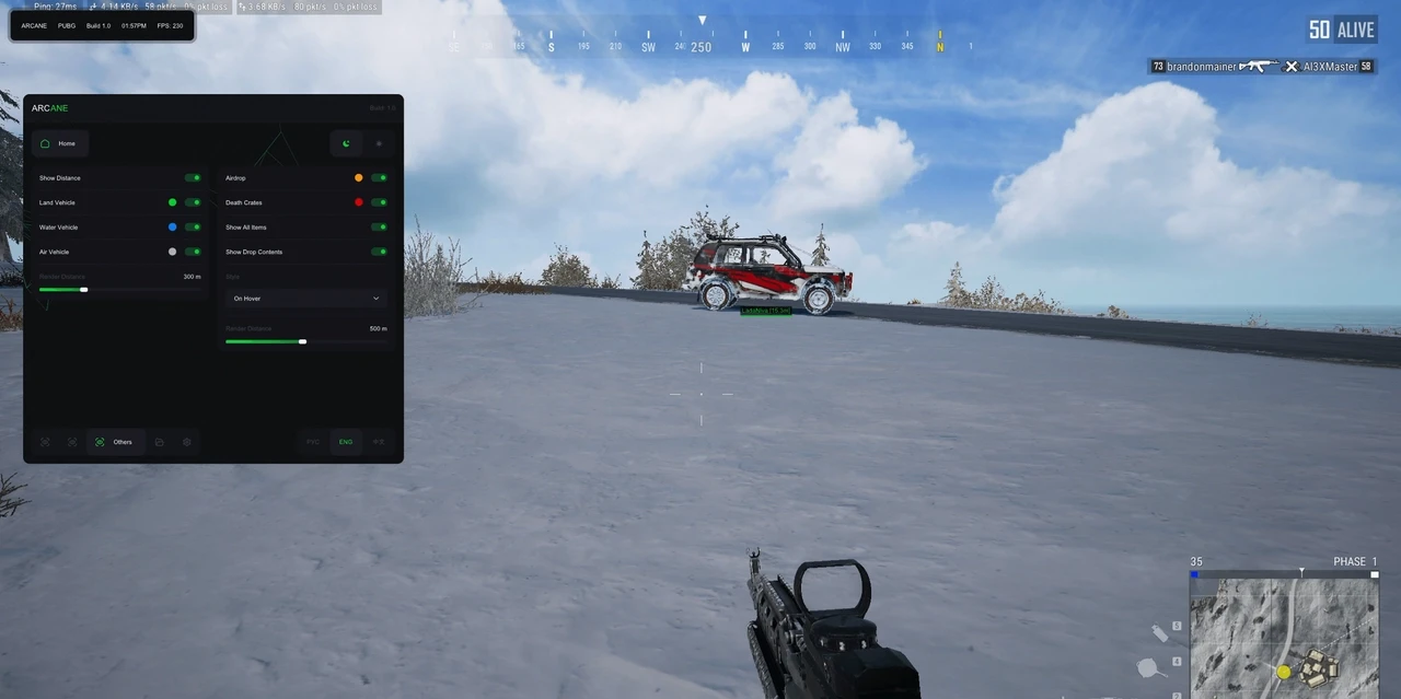 Arcane PUBG Full Cheat image 5